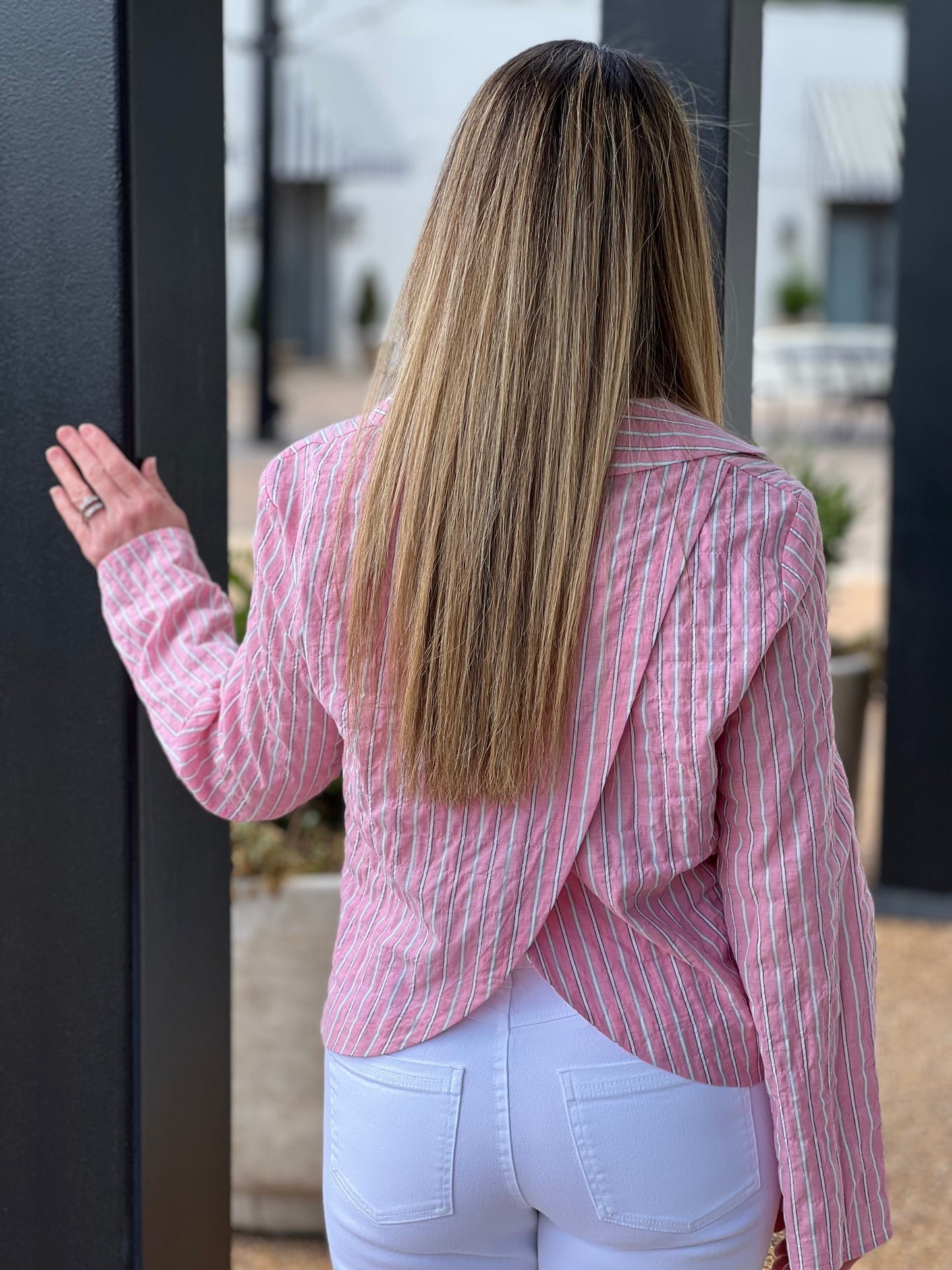 Drew Celine Stripe Blouse