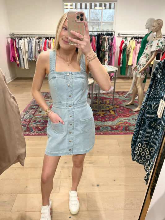 Amanda Uprichard Archie Denim Dress