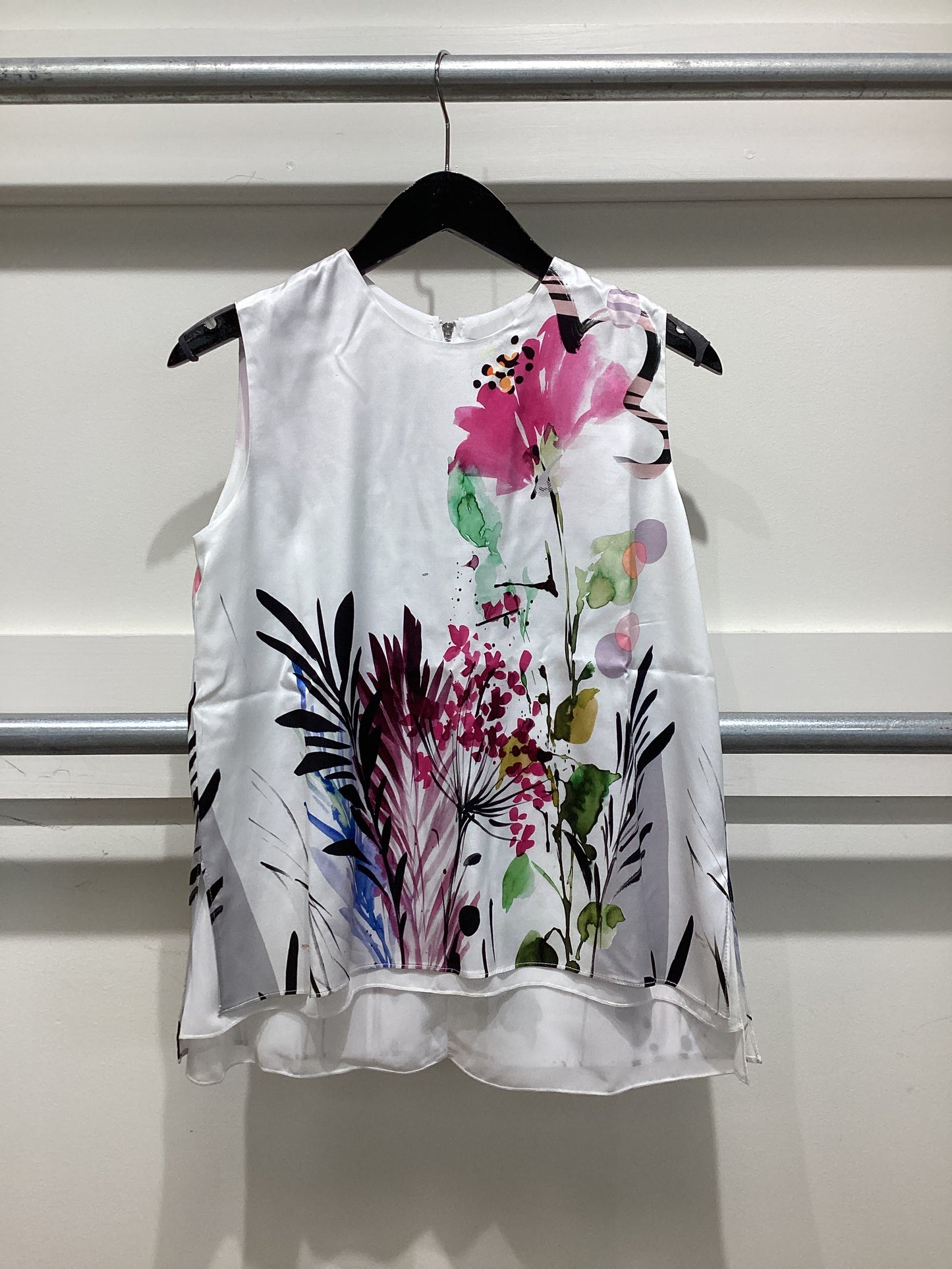 Lola & Sophie Back Zip Printed Tank